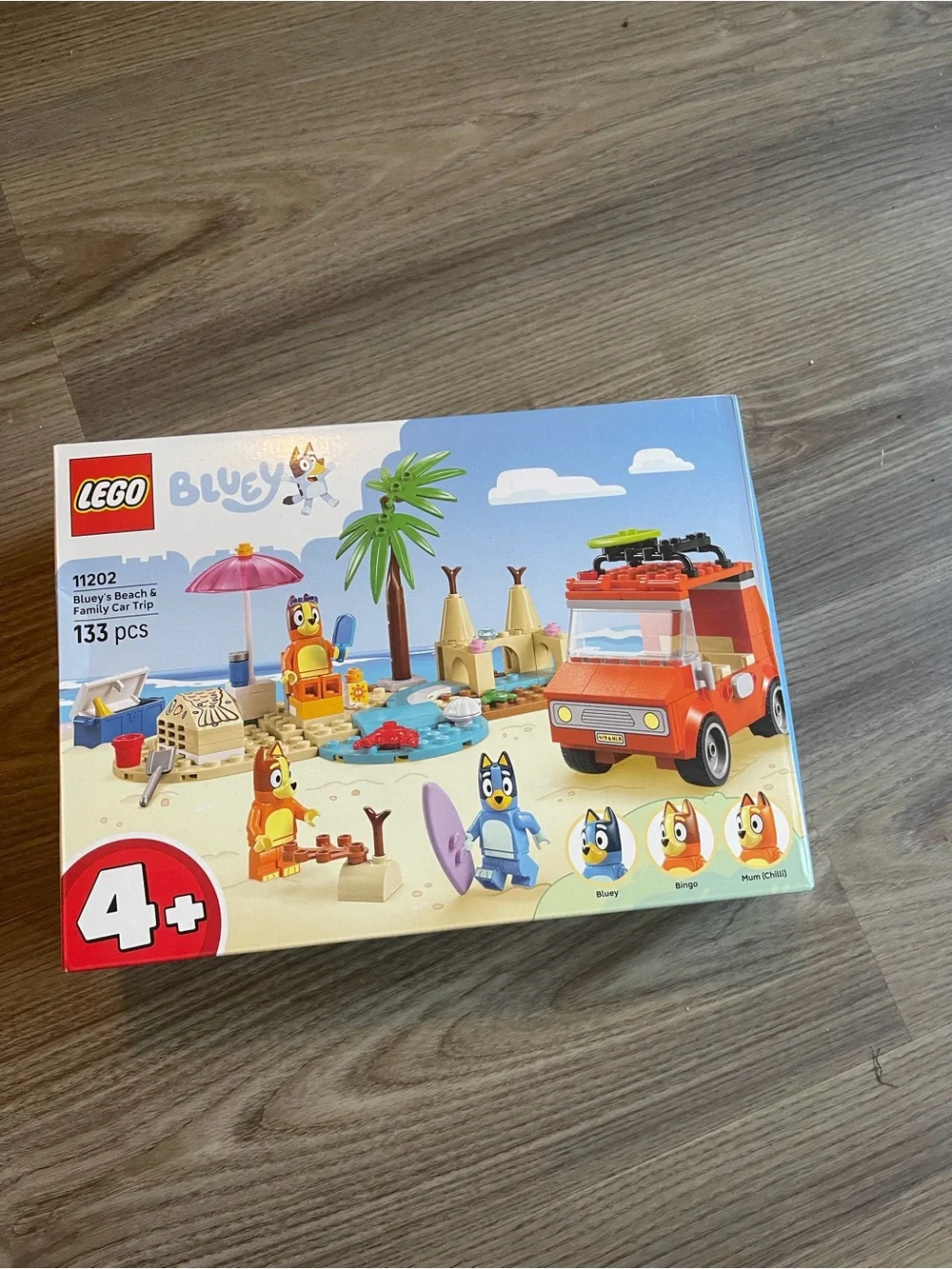 LEGO Bluey: Bluey’s Beach & Family Car Trip Building Set 11202 NEW